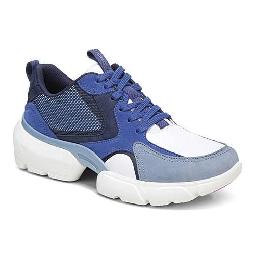 Vionic Womens Vasher Aris Leather Synthetic Trainers 