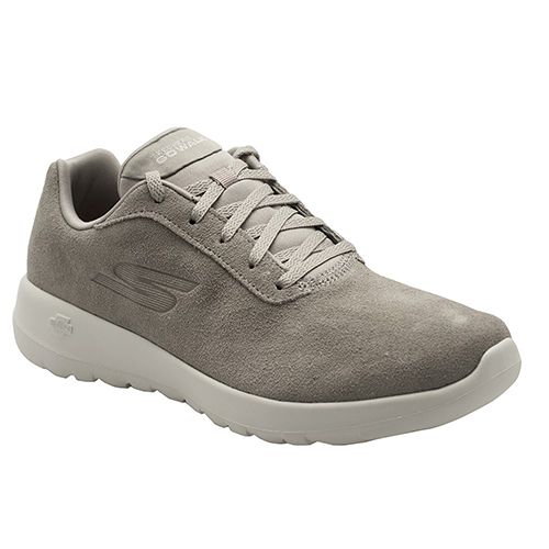 skechers womens gowalk joy evaluate suede trainers black black