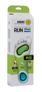 Sidas 3 Feet Run Protect Mid Orthotic Insole