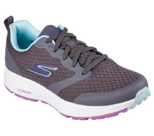 Skechers double outlet shiny trainers