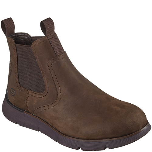 Skechers Augustino Leather Chelsea Boot