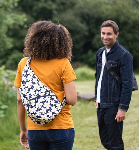 Healthy Back Bag Cotton Daisies