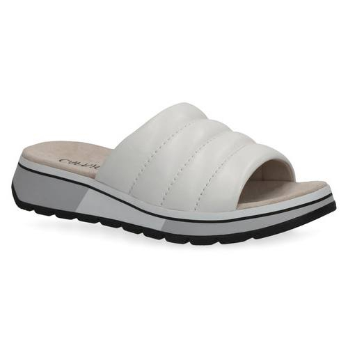 Caprice top white sandals