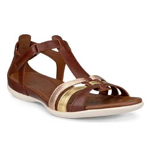Ecco flash black sandal store