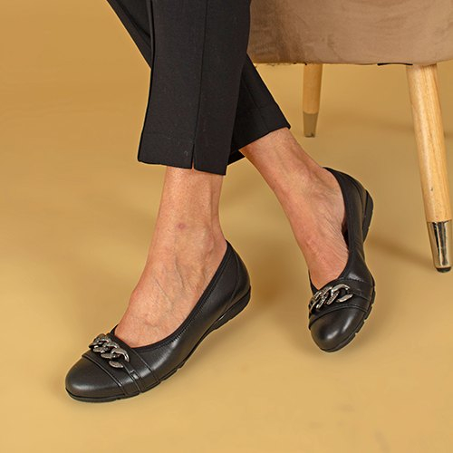 Gabor Rene Ballerina Flat Shoe