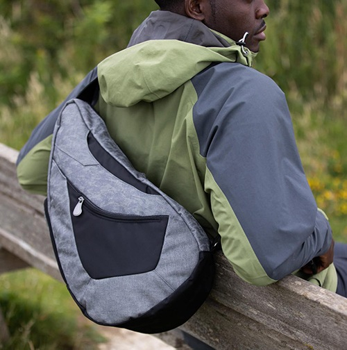 Healthy Back Bag Active Traveller Grey Marle Medium