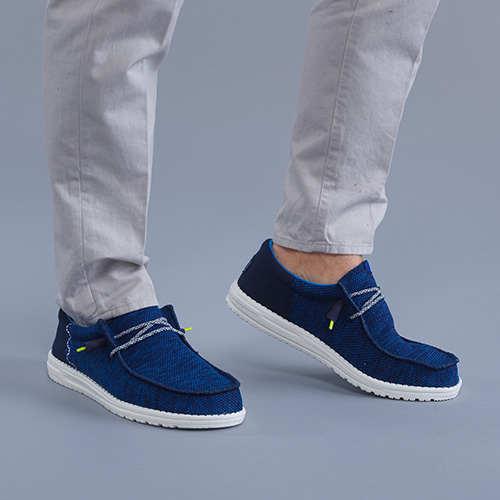 Hey Dude Wally Funk Open Mesh Mens Casual Shoe
