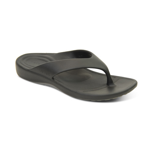 Aetrex Maui Mens Arch Support Flip Flop Sandal
