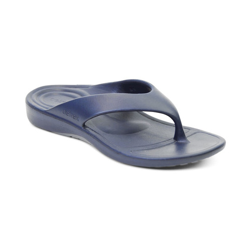 Aetrex Maui Mens Arch Support Flip Flop Sandal