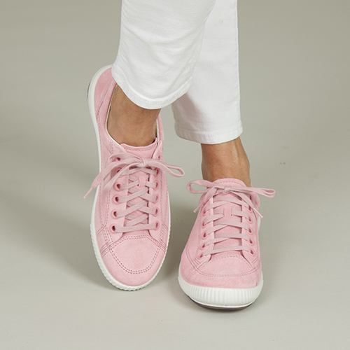 Scarpe Ginnica Donna Legero Tanaro - Pelle Morbida, Colore Blu, Suola Flessibile E Leggera, Larghezza Comoda G - 3