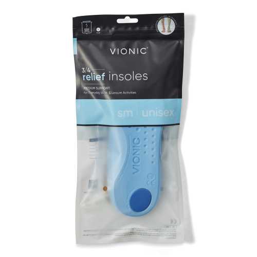 Vionic Relief 3 4 Length Orthotic Insole Unisex