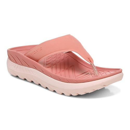 Red vionic flip discount flops
