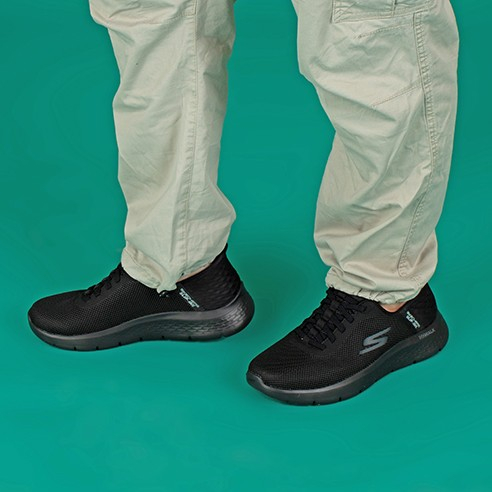 Skechers Slip Ins Go Walk Flex Hands Up Trainer