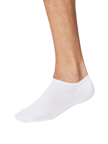 Thought Ashley Bamboo Trainer Socks White 1 Pair UK 7 11