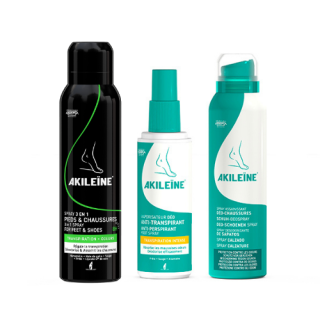Akileine Green Anti-Perspirant Sprays