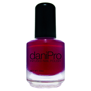 DaniPro Infused Nail Polish Deep Red 
