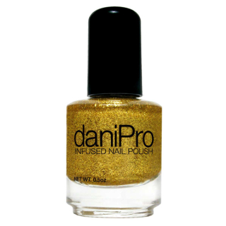 DaniPro Infused Nail Polish Gold 