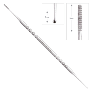 Canonbury Double-Ended Blacks File (Extra Fine & Spoon Probe)