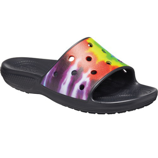 Crocs Classic Tiedye Graphic Slide