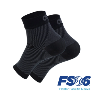 OrthoSleeve FS6 Foot Sleeve Black