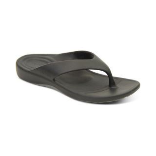 Aetrex Maui Mens Arch Support Flip Flop Sandal