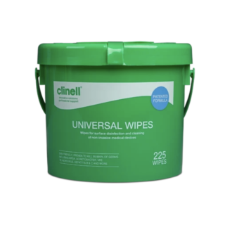 Clinell Universal Wipes Bucket 225