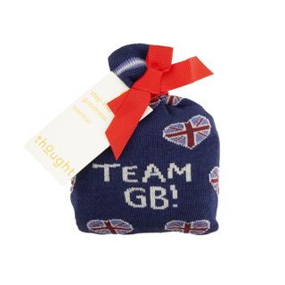 Thought Socks Team GB Bamboo Socks In A Bag (1 Pair) UK 4-7