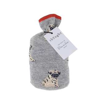 Thought Wiley Pug Socks In A Bag (2 Pairs) UK 7 - 11