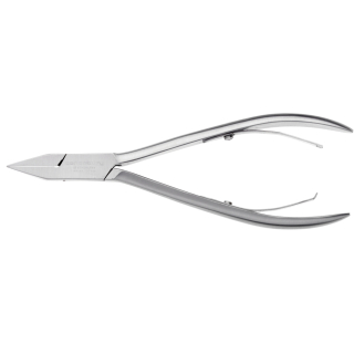 Canonbury Fine Pointed Double Spring Nipper (15cm – Smooth Handle)