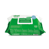 Clinell Universal Sanitising Wipes (200) Multi Buy (Pack Of 6)