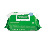 Clinell Universal Sanitising Wipes Pack (200)