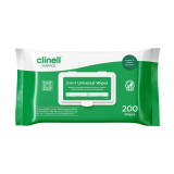 Clinell Universal Sanitising Wipes (200) Multi Buy (Pack Of 6)