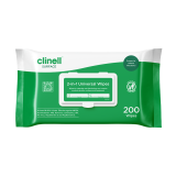 Clinell Universal Sanitising Wipes Pack (200)