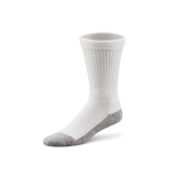 Dr Comfort Extra Roomy Socks White Small UK 4.5-7.5