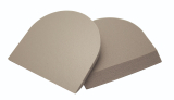 Poron 4000 Grey Heel Pads (pair) Adhesive