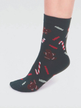 Thought Joya Bamboo Christmas Sweet Sock In A Bag Multi 4-7UK